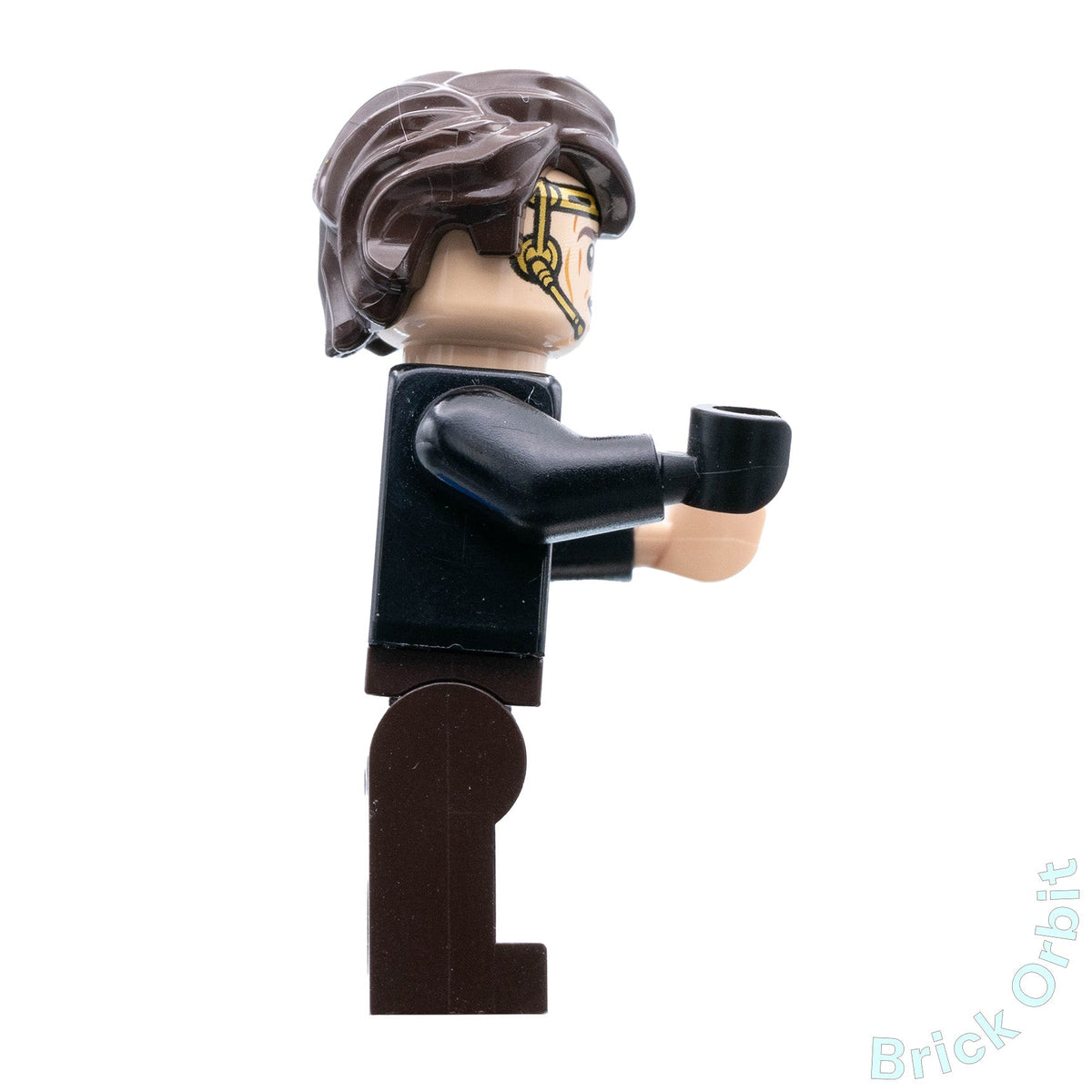 Genuine ANAKIN SKYWALKER (DARK BROWN LEGS, HEADSET) (sw0526) - Star Wars - Used LEGO® Minifigure from set 75038-1 - Product Image from Brick Orbit