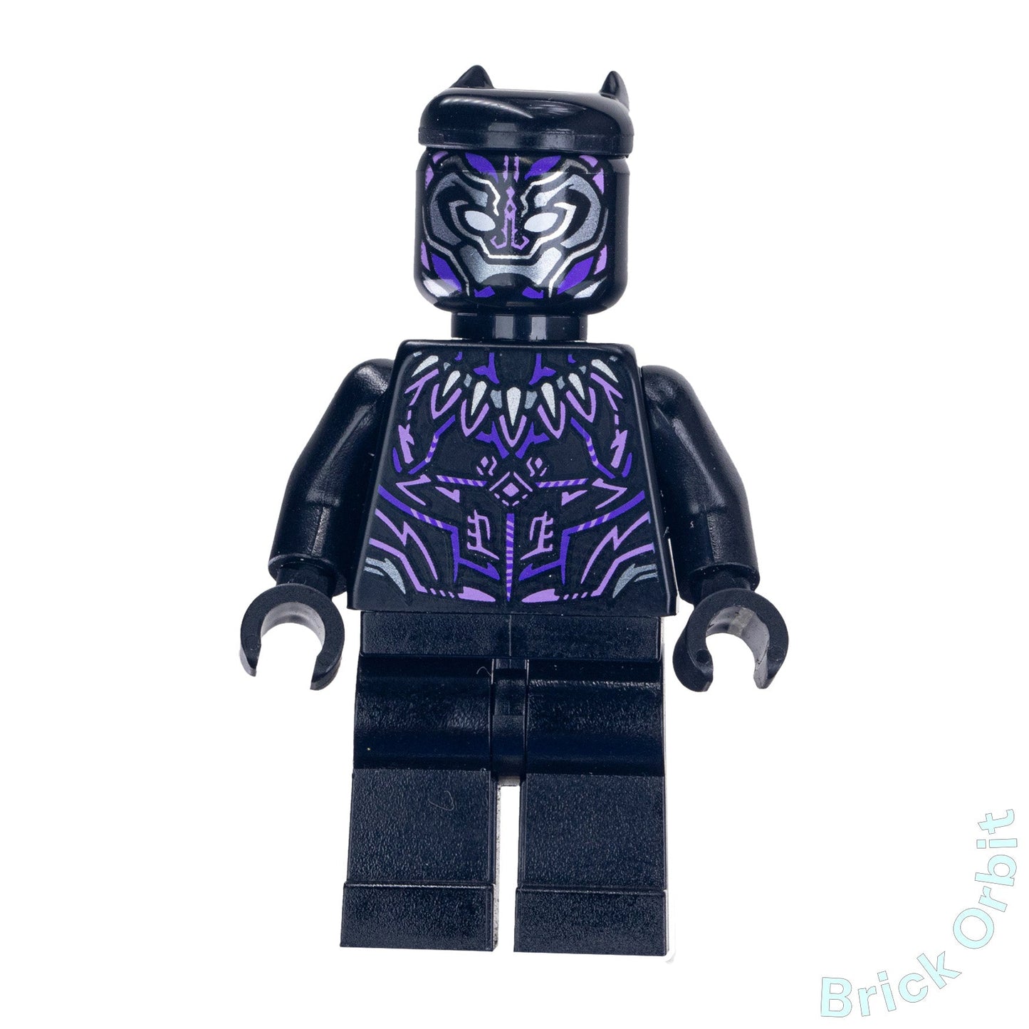 Genuine BLACK PANTHER (sh728) - Marvel Super Heroes - Used LEGO® Minifigure - Product Image from Brick Orbit