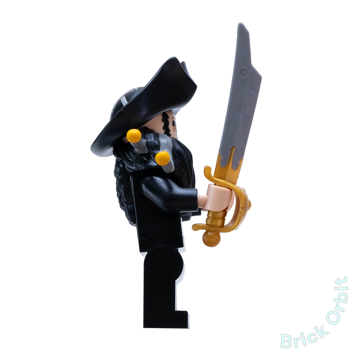 Genuine BLACKBEARD (poc007) - Pirates Of The Caribbean - Used LEGO® Minifigure - Product Image from Brick Orbit