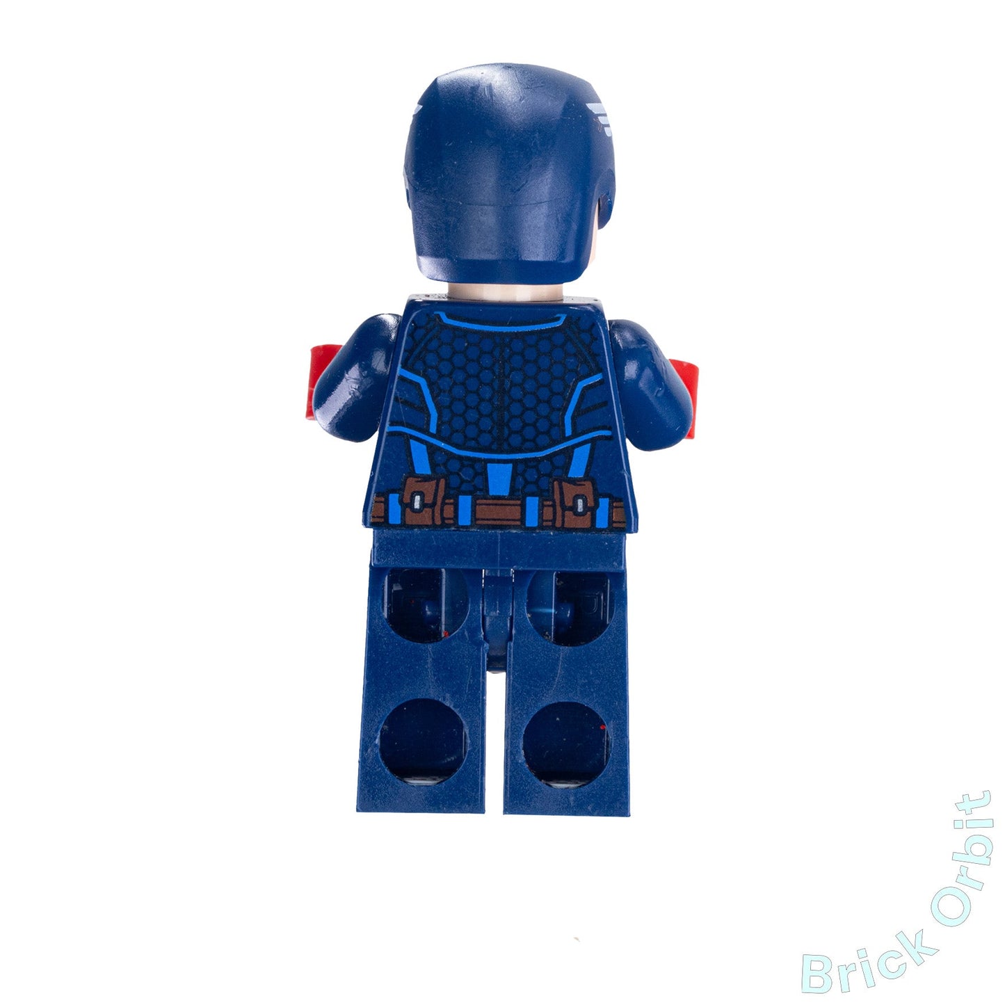 Genuine CAPTAIN AMERICA (sh686) - Marvel Super Heroes - Used LEGO® Minifigure from set 76168 - 1 - Product Image from Brick Orbit