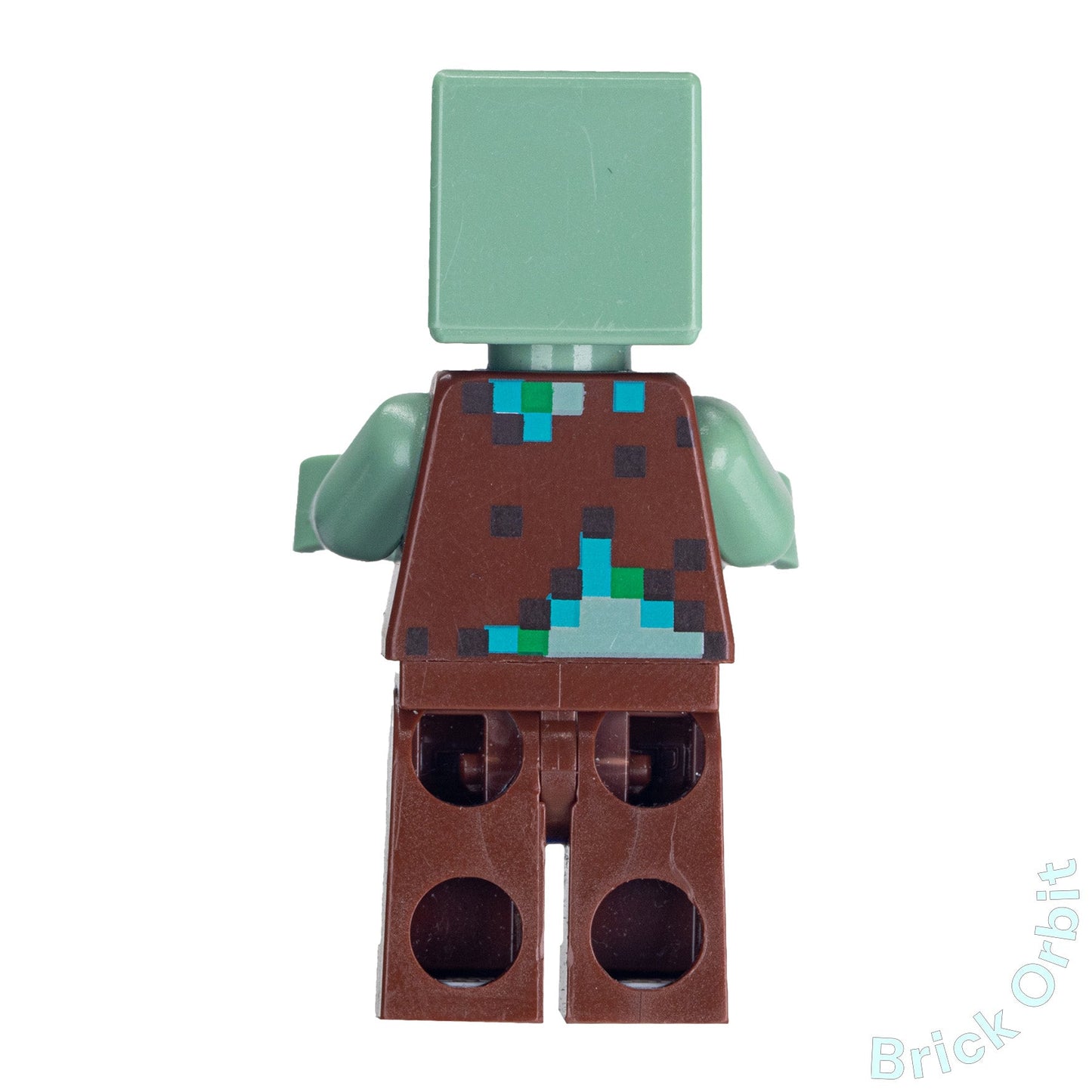 Genuine DROWNED ZOMBIE (min088) - Minecraft - Used LEGO® Minifigure - Product Image from Brick Orbit