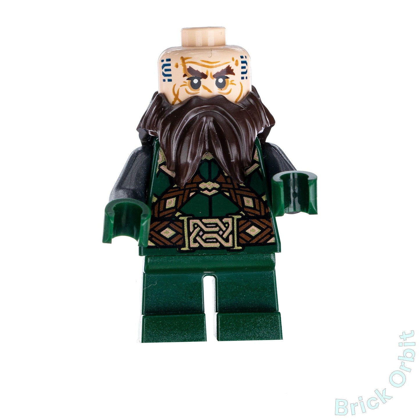Genuine DWALIN THE DWARF (lor095) - The Hobbit And The Lord Of The Rings - Used LEGO® Minifigure from set 79018 - 1 - Product Image from Brick Orbit