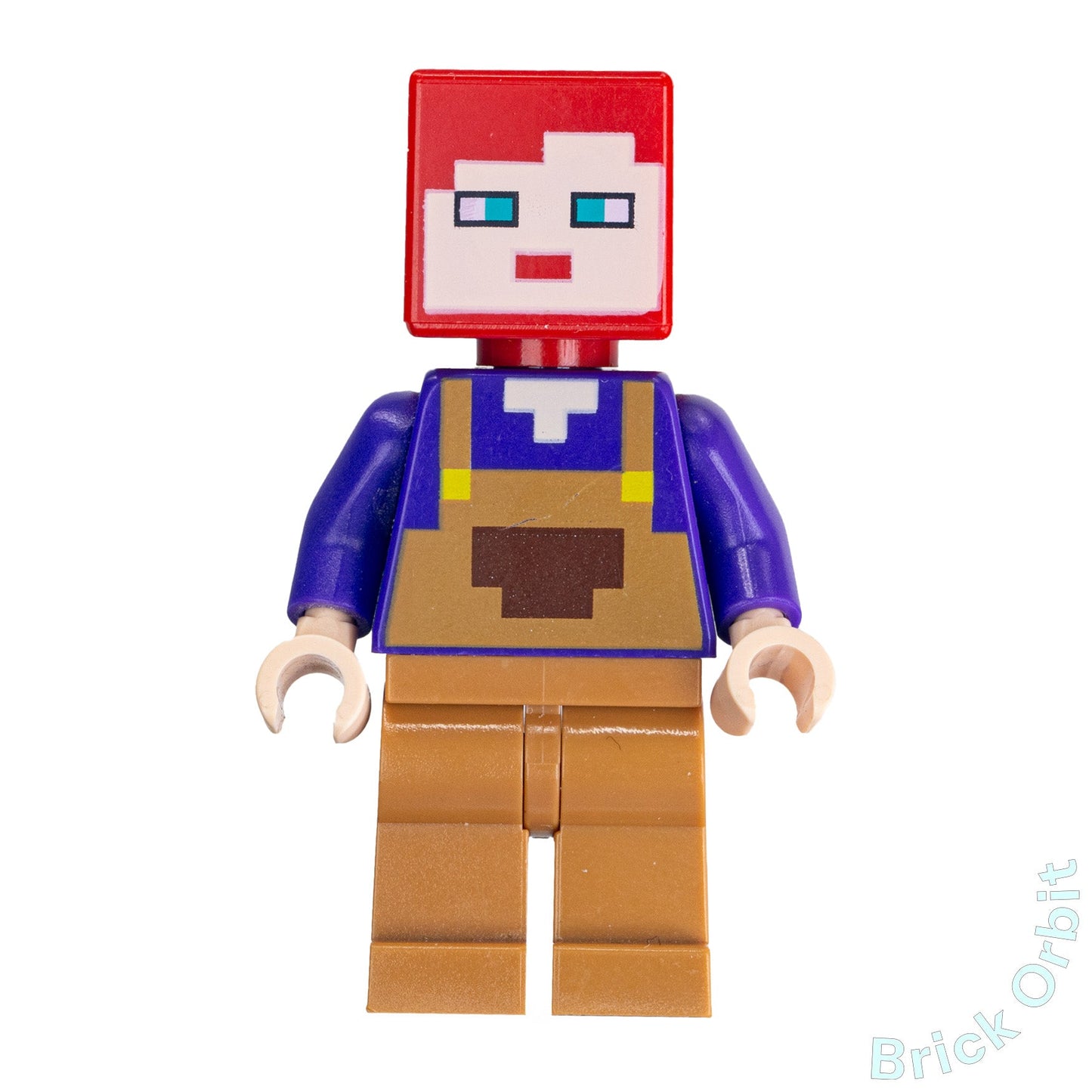 Genuine FARMHAND (min099) - Minecraft - Used LEGO® Minifigure from set 21171 - 1 - Product Image from Brick Orbit
