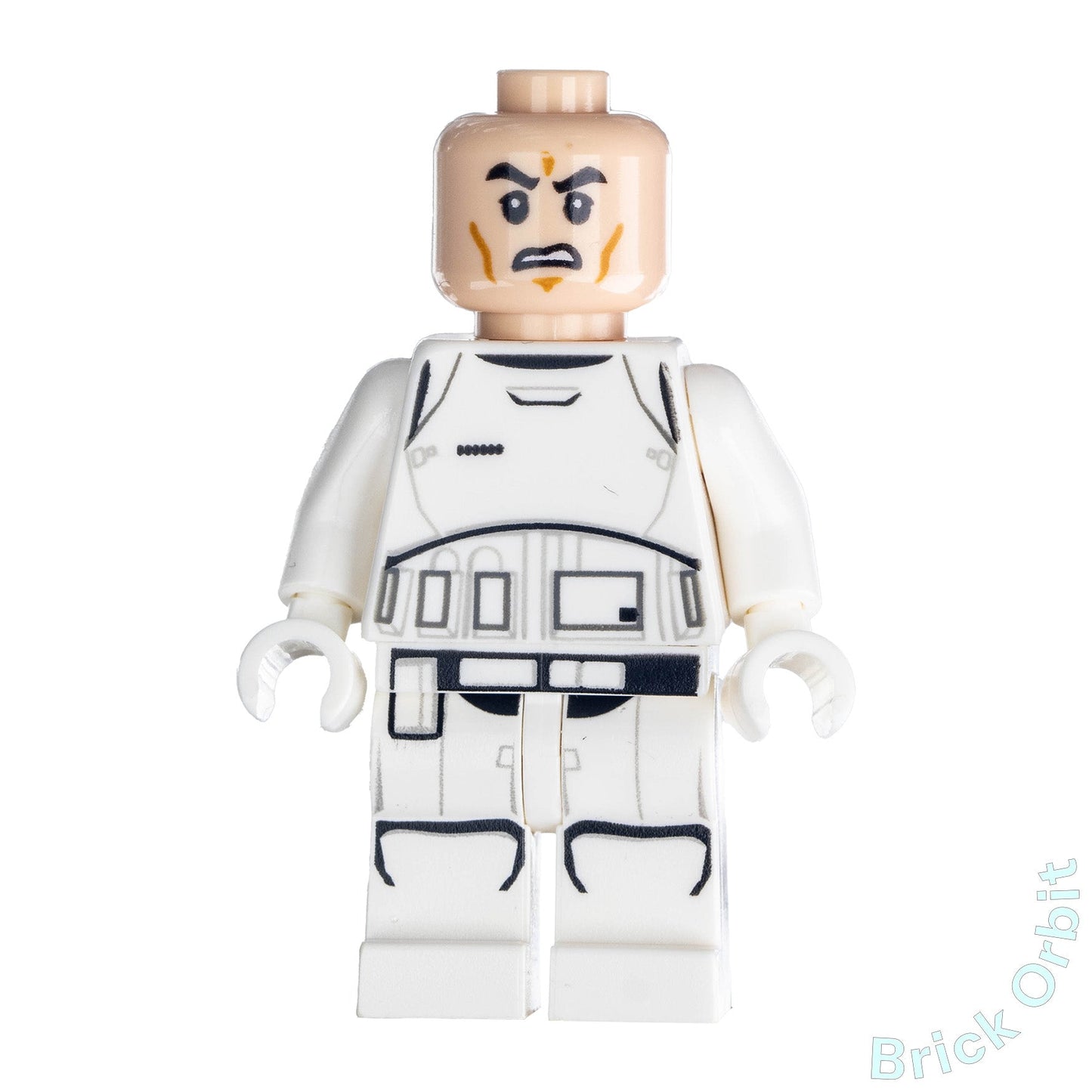 Genuine FIRST ORDER STORMTROOPER (POINTED MOUTH PATTERN) (sw0905) - Star Wars - Used LEGO® Minifigure - Product Image from Brick Orbit