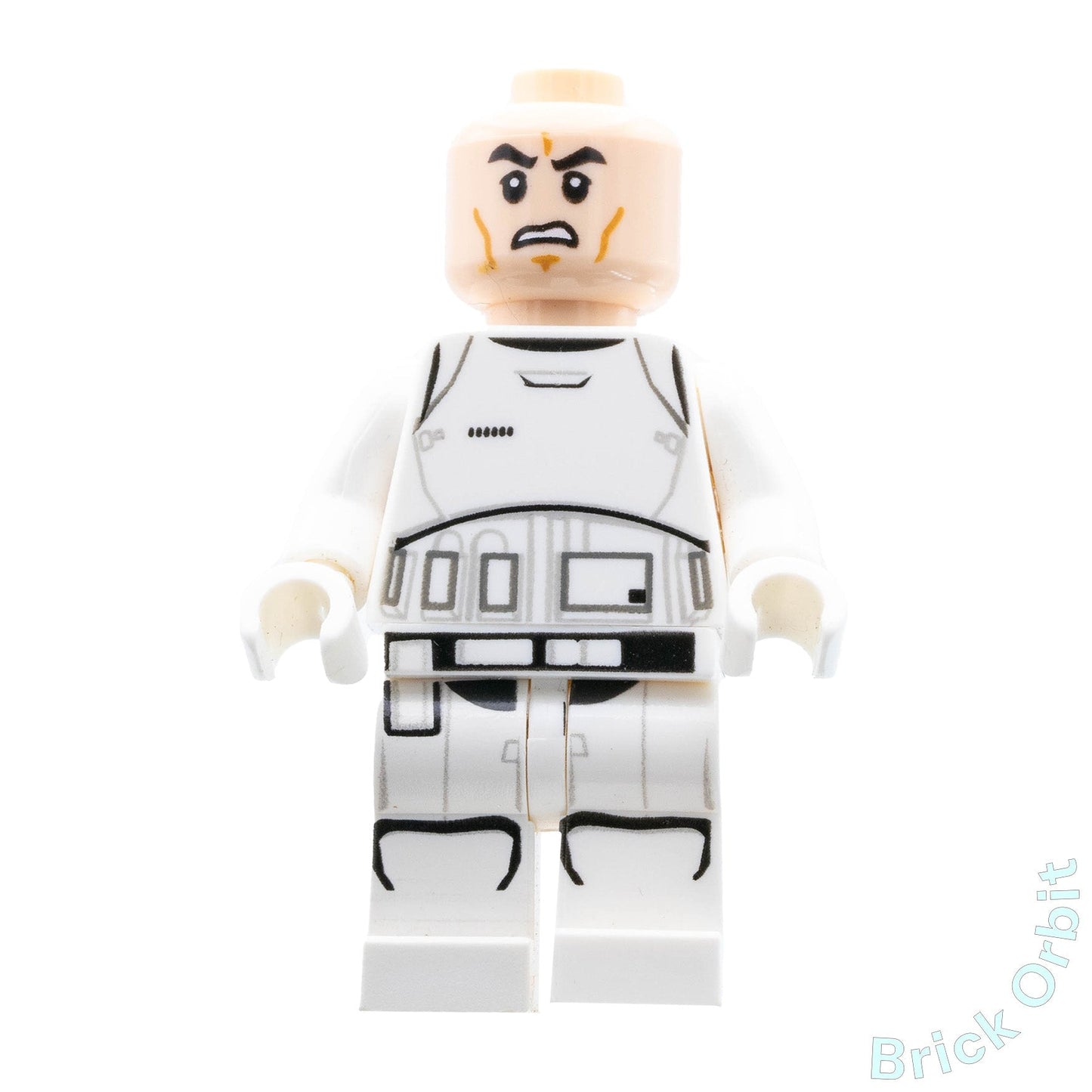 Genuine FIRST ORDER STORMTROOPER (ROUNDED MOUTH PATTERN) (sw0667) - Star Wars - Used LEGO® Minifigure - Product Image from Brick Orbit