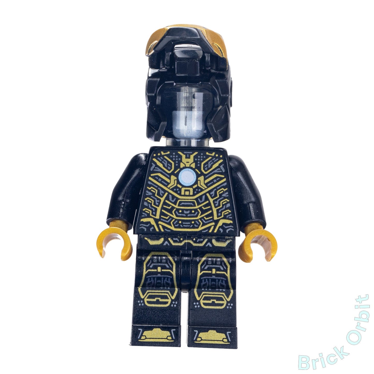 Genuine IRON MAN MARK 41 ARMOR (TRANS - CLEAR HEAD) (sh567) - Marvel Super Heroes - Used LEGO® Minifigure from set 76125 - 1 - Product Image from Brick Orbit