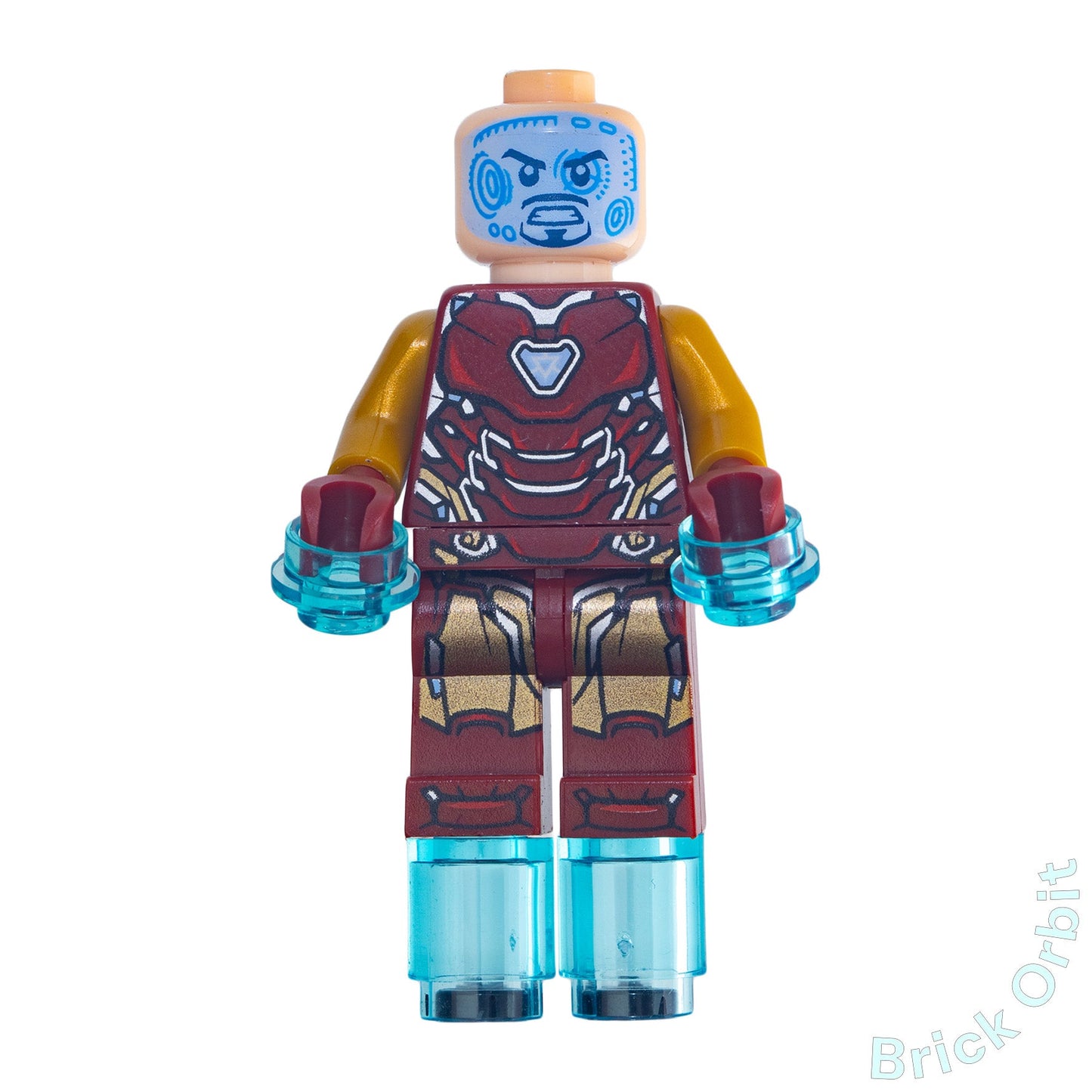 Genuine LEGO® IRON MAN (sh904) Minifigure - Marvel Super Heroes - New - Product Image from Brick Orbit