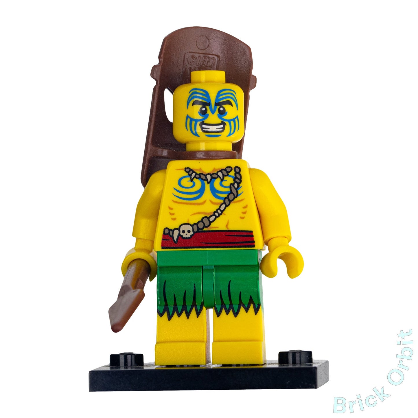 Genuine LEGO® ISLAND WARRIOR, SERIES 11 (col167) Minifigure - Collectible Minifigures - Used - Product Image from Brick Orbit