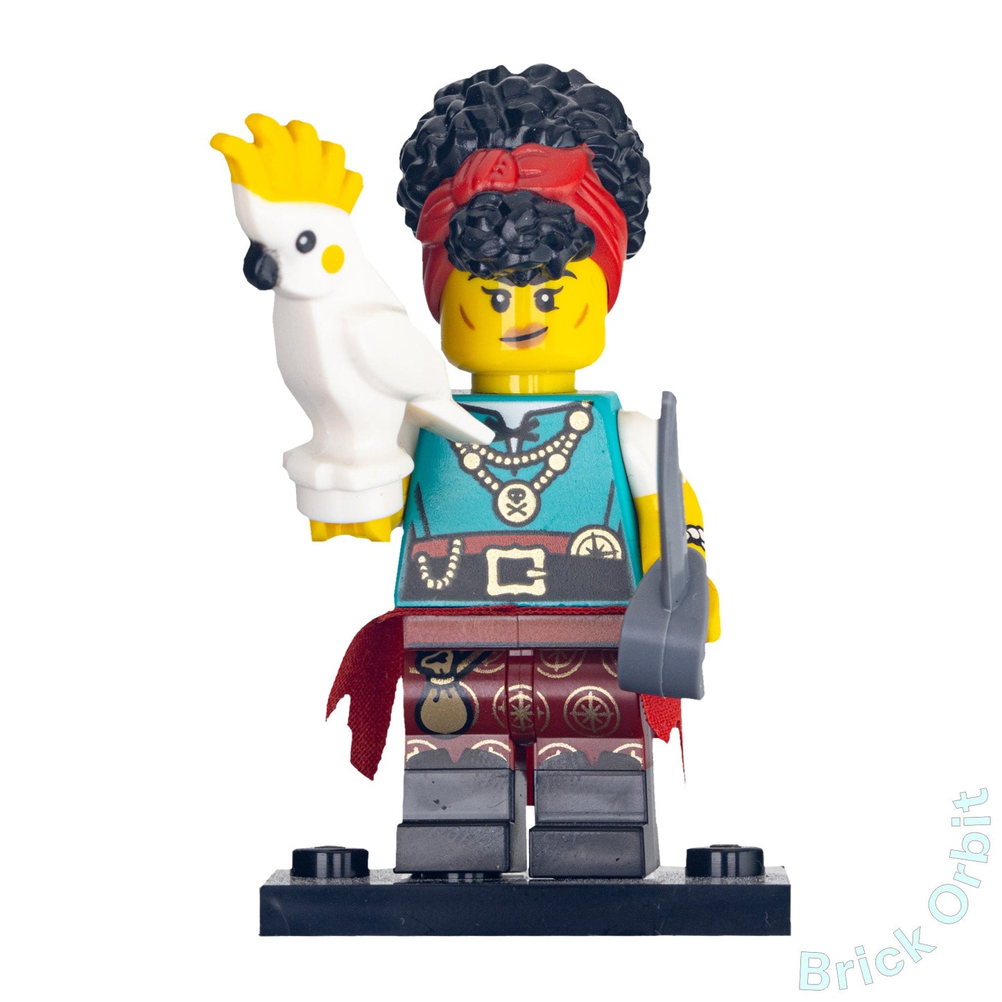 Genuine LEGO® PIRATE QUARTERMASTER, SERIES 27 (col458) Minifigure - Collectable Minifigures - New - Product Image from Brick Orbit
