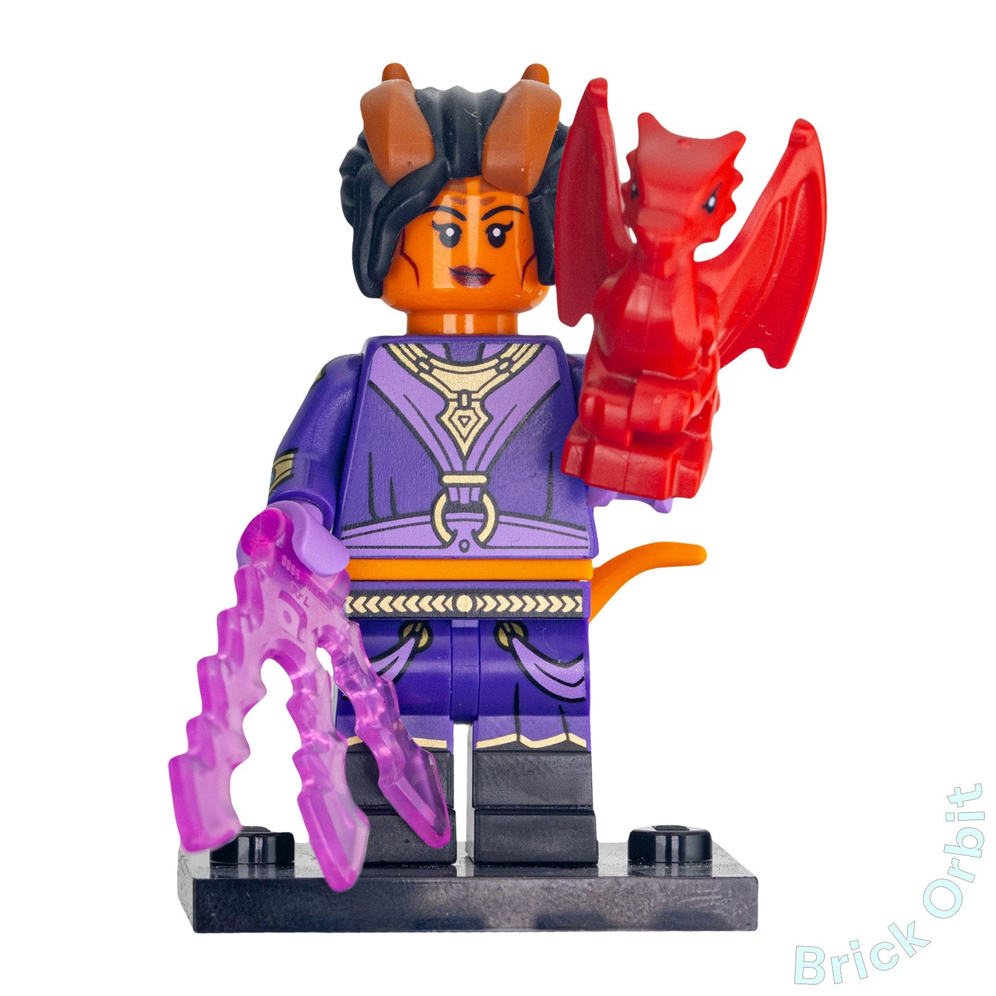 Genuine LEGO® TIEFLING SORCERER (coldnd03) Minifigure - Dungeons and Dragons CMF - New - Product Image from Brick Orbit