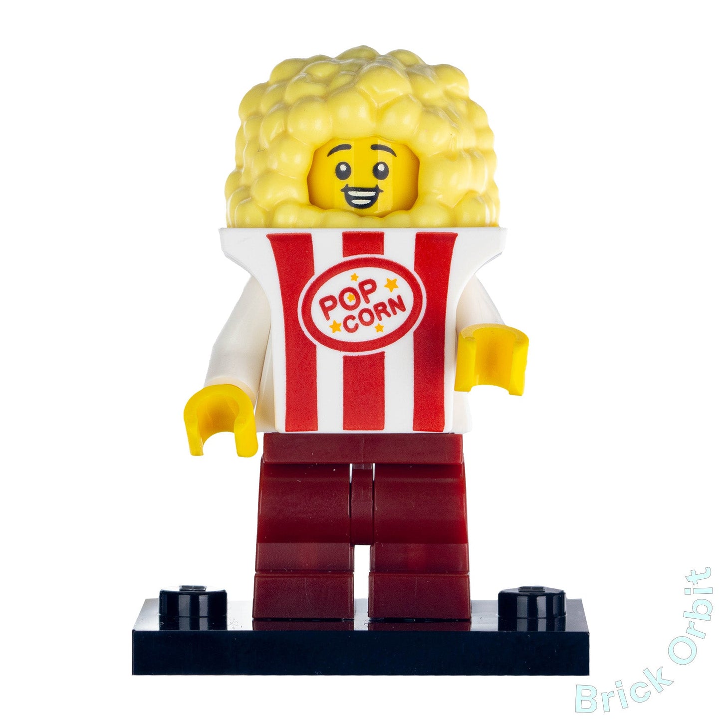 Genuine POPCORN COSTUME, SERIES 23 (col404) - Collectible Minifigures - Used LEGO¨ Minifigure - Product Image from Brick Orbit