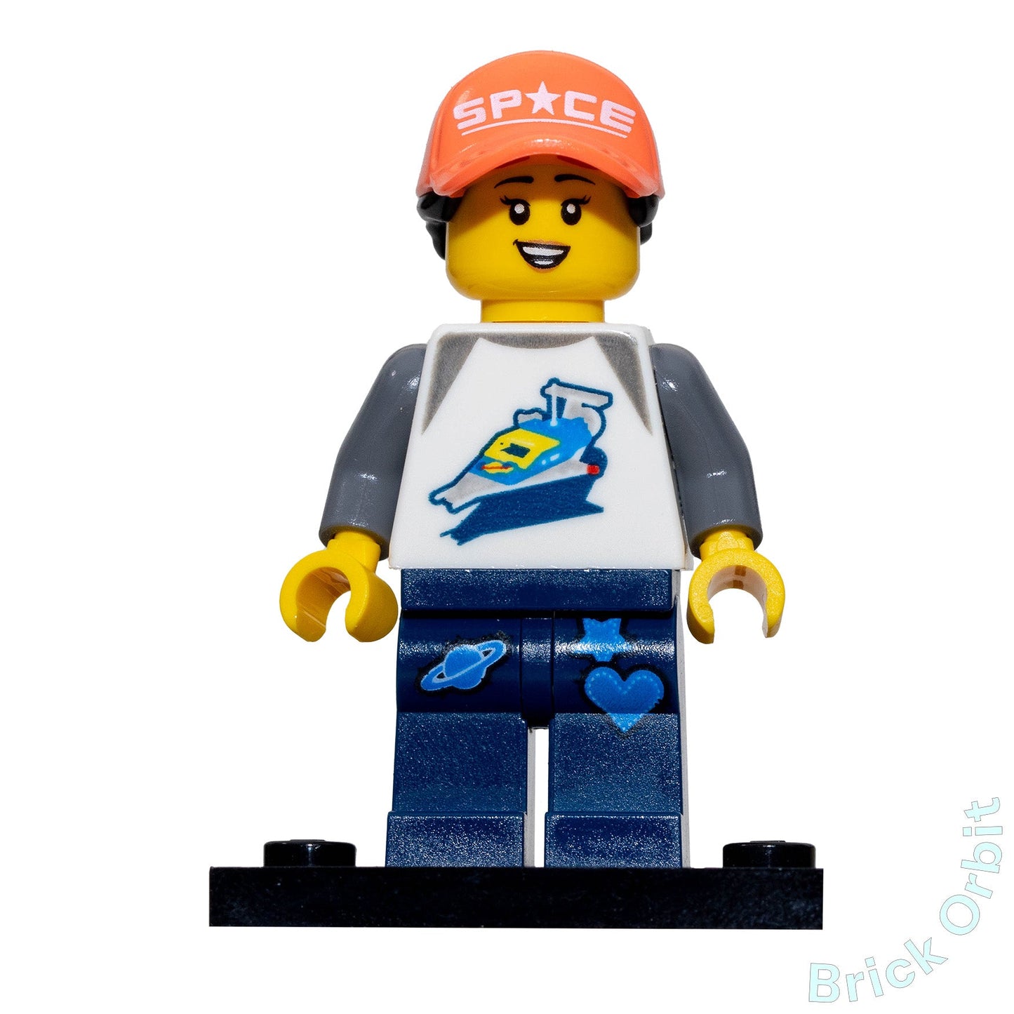 Genuine SPACE FAN (col363) - Collectible Minifigures - Used LEGO® Minifigure - Product Image from Brick Orbit