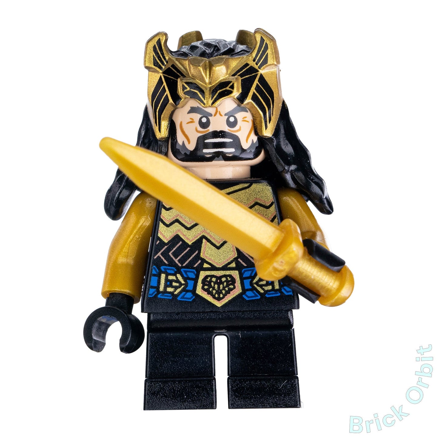 Genuine THORIN OAKENSHIELD (lor106) - The Hobbit And The Lord Of The Rings - Used LEGO® Minifigure from set 79017 - 1 - Product Image from Brick Orbit
