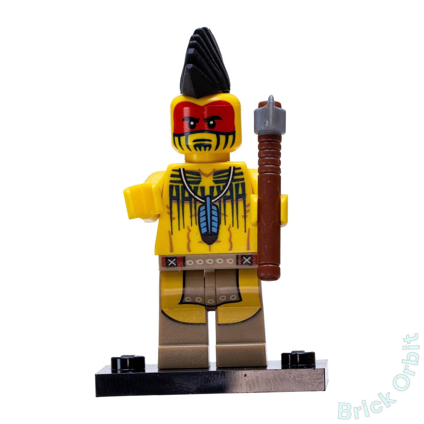 Genuine TOMAHAWK WARRIOR, SERIES 10 (col149) - Collectible Minifigures - Used LEGO® Minifigure - Product Image from Brick Orbit