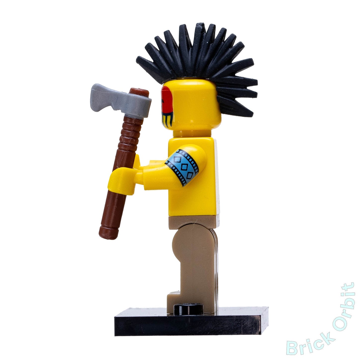 Genuine TOMAHAWK WARRIOR, SERIES 10 (col149) - Collectible Minifigures - Used LEGO® Minifigure - Product Image from Brick Orbit