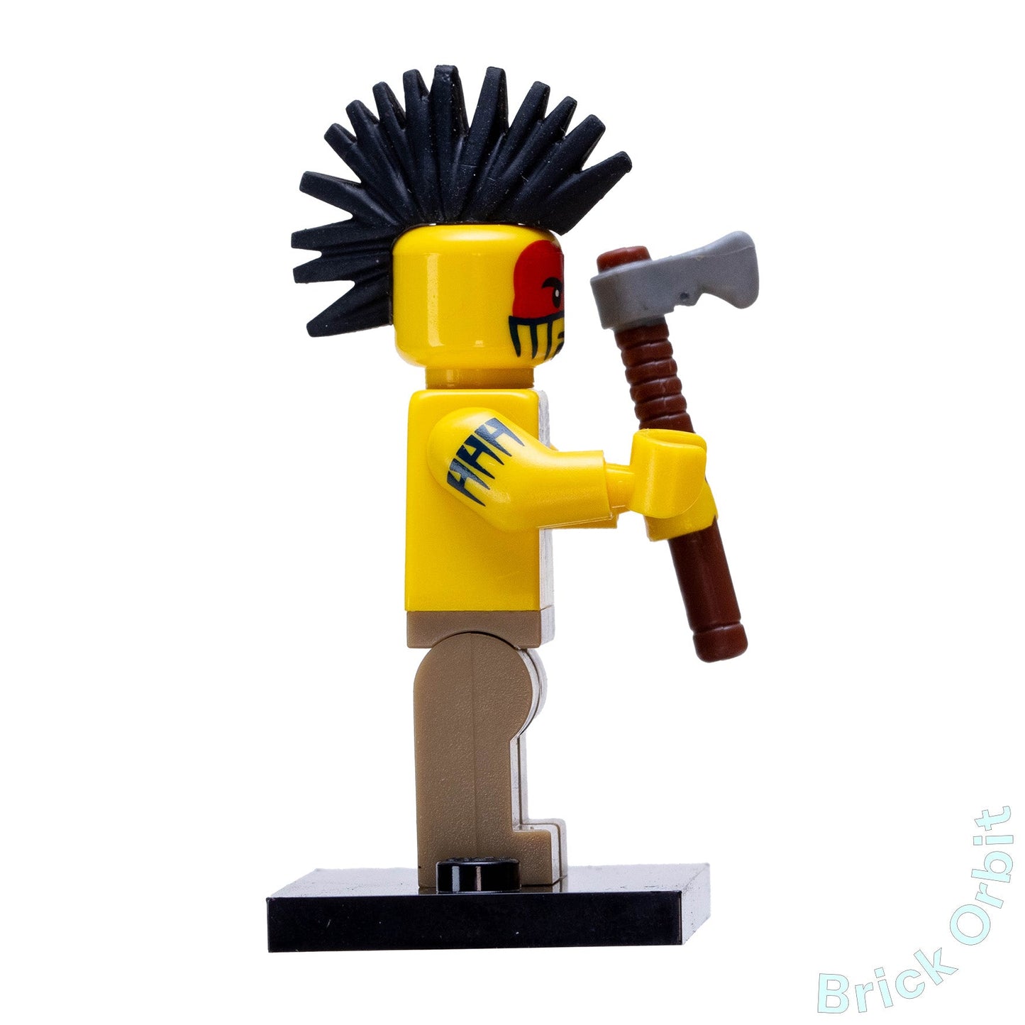 Genuine TOMAHAWK WARRIOR, SERIES 10 (col149) - Collectible Minifigures - Used LEGO® Minifigure - Product Image from Brick Orbit