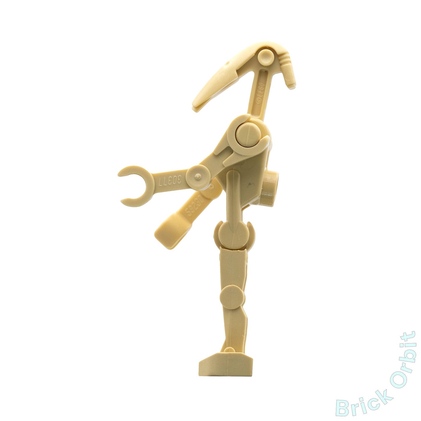 Genuine BATTLE DROID WITH ONE STRAIGHT ARM (sw0001c) - Star Wars - Used LEGO® Minifigure - Product Image from Brick Orbit