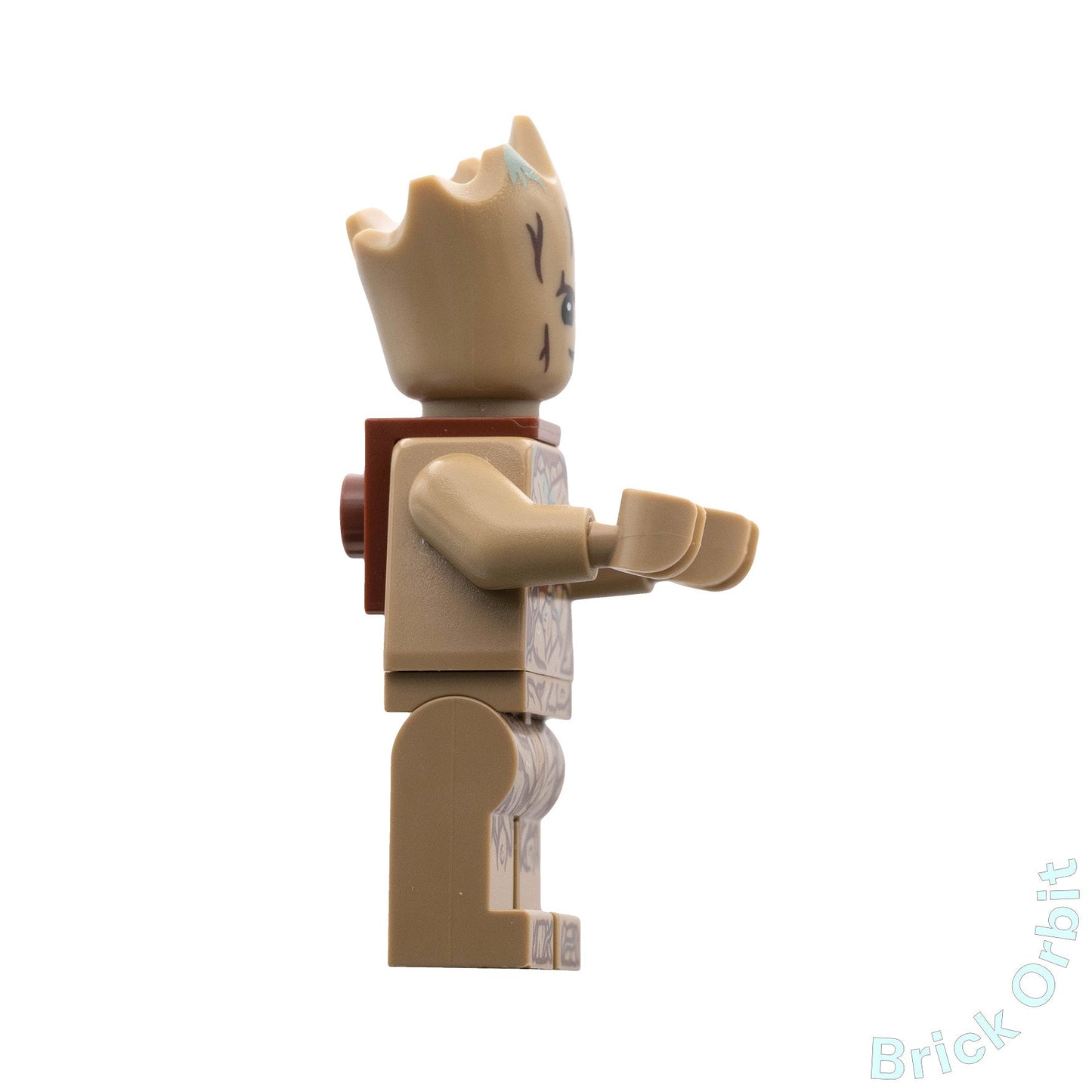 Genuine GROOT (sh836) - Marvel Super Heroes - Used LEGO® Minifigure from set 76231-1 - Product Image from Brick Orbit