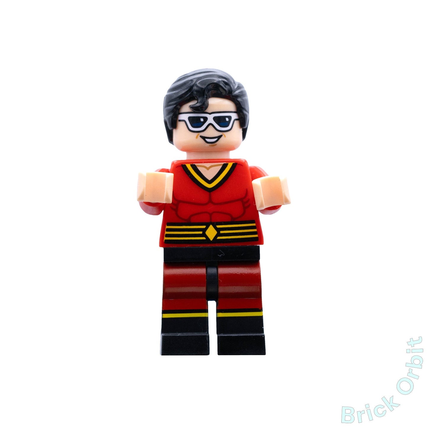Genuine PLASTIC MAN (sh142) - Dc Comics Super Heroes - Used LEGO® Minifigure from set 5004081-1 - Product Image from Brick Orbit
