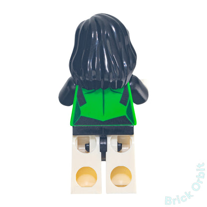LEGO® GREEN LANTERN JESSICA CRUZ (sh527) Minifigure - Dc Comics Super Heroes - Used- From 30617