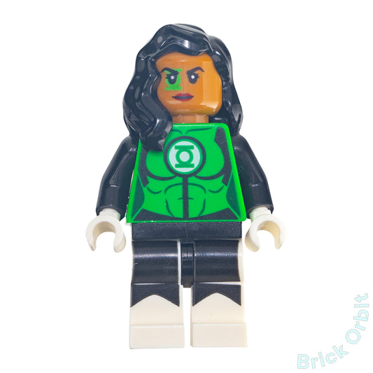 LEGO® GREEN LANTERN JESSICA CRUZ (sh527) Minifigure - Dc Comics Super Heroes - Used- From 30617