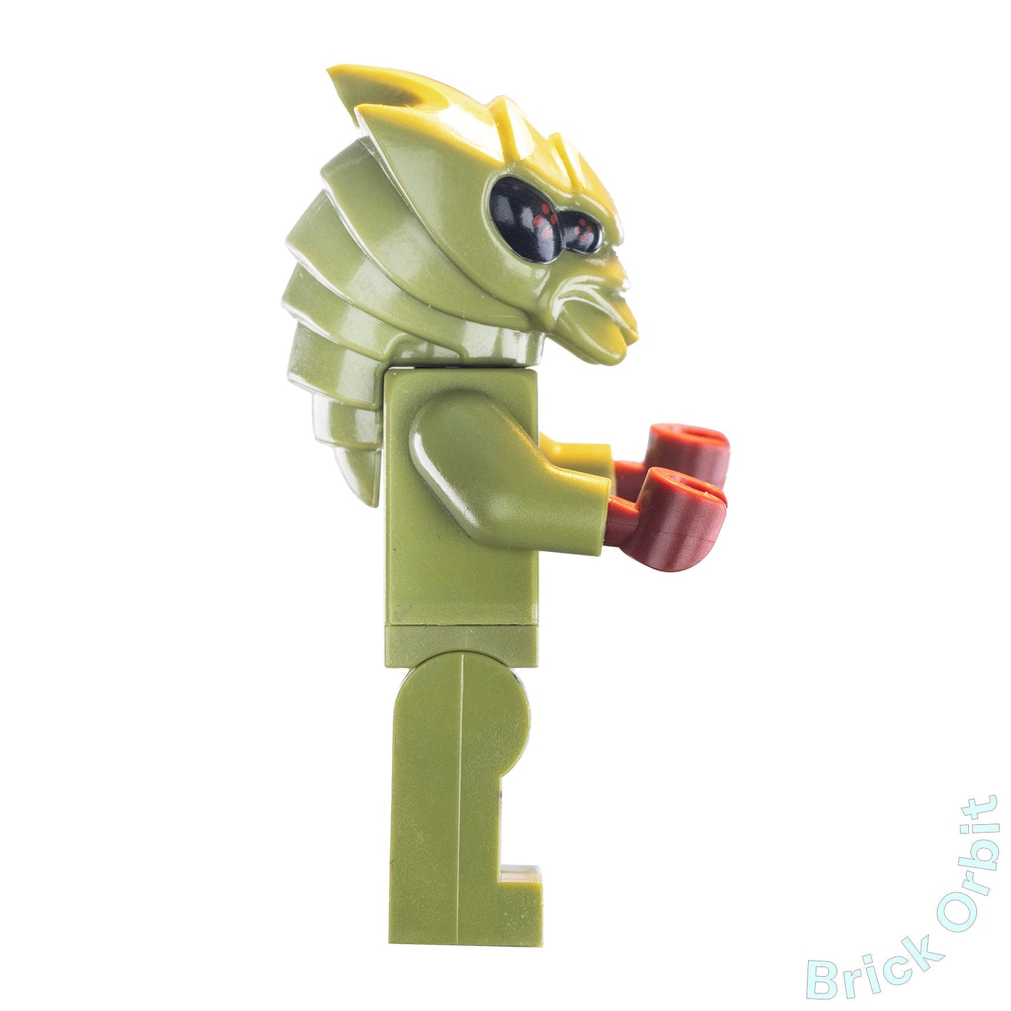 Genuine ALIEN BUGGOID, OLIVE GREEN (gs001) - Space - Used LEGO® Minifigure - Product Image from Brick Orbit