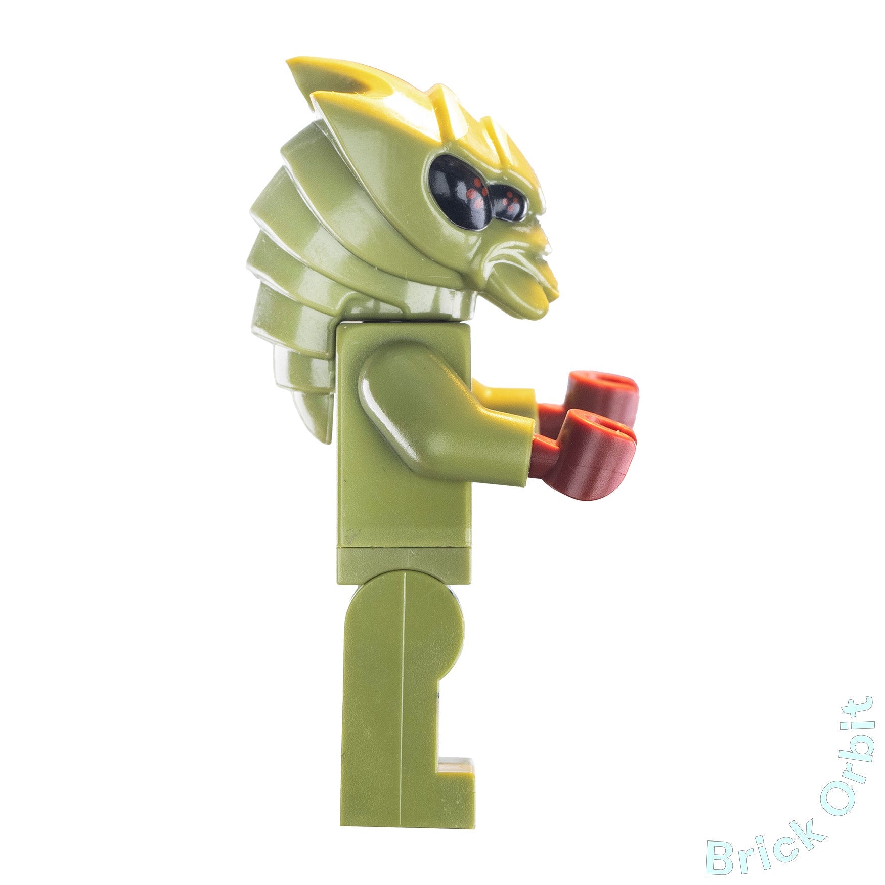 Genuine ALIEN BUGGOID, OLIVE GREEN (gs001) - Space - Used LEGO® Minifigure - Product Image from Brick Orbit