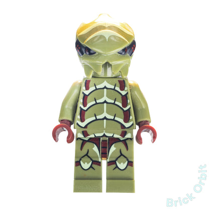 Genuine ALIEN BUGGOID, OLIVE GREEN (gs001) - Space - Used LEGO® Minifigure - Product Image from Brick Orbit