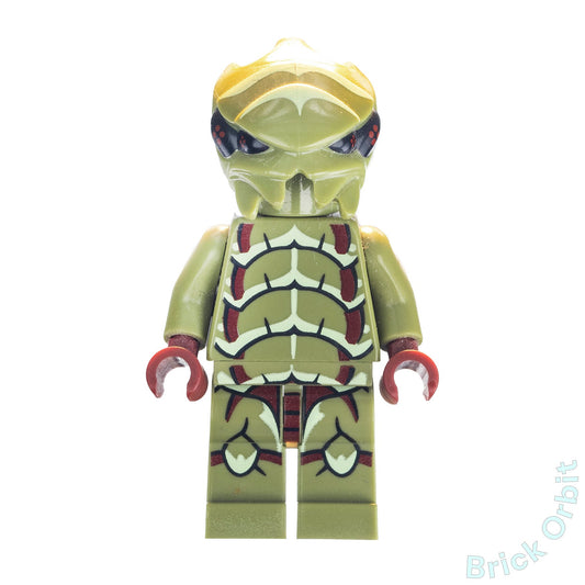 Genuine ALIEN BUGGOID, OLIVE GREEN (gs001) - Space - Used LEGO® Minifigure - Product Image from Brick Orbit