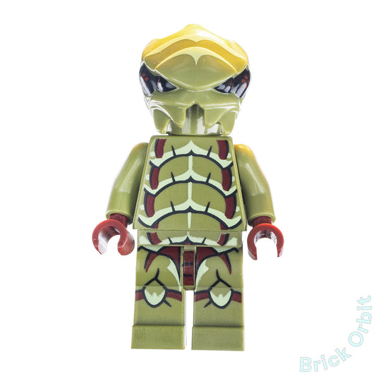 Genuine ALIEN BUGGOID, OLIVE GREEN (gs001) - Space - Used LEGO® Minifigure - Product Image from Brick Orbit