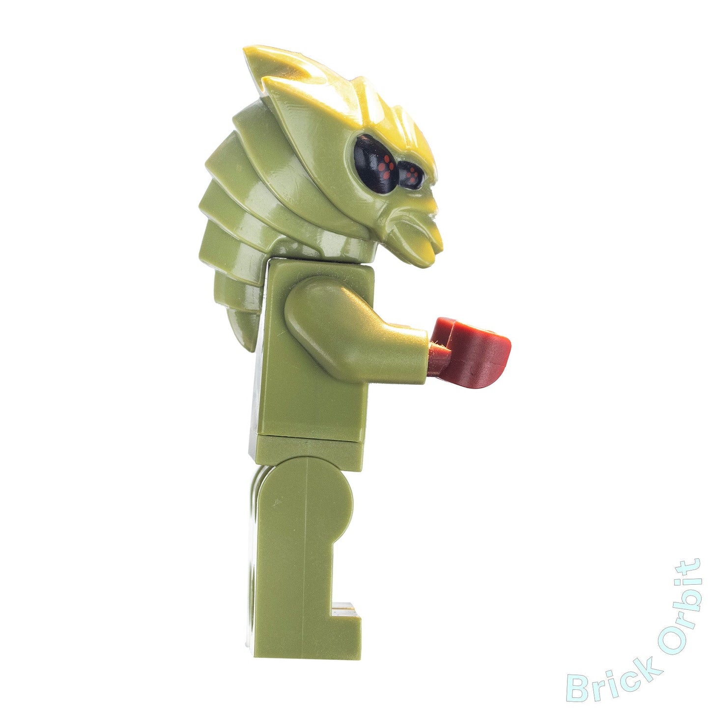 Genuine ALIEN BUGGOID, OLIVE GREEN (gs001) - Space - Used LEGO® Minifigure - Product Image from Brick Orbit