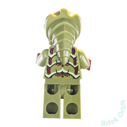 Genuine ALIEN BUGGOID, OLIVE GREEN (gs001) - Space - Used LEGO® Minifigure - Product Image from Brick Orbit