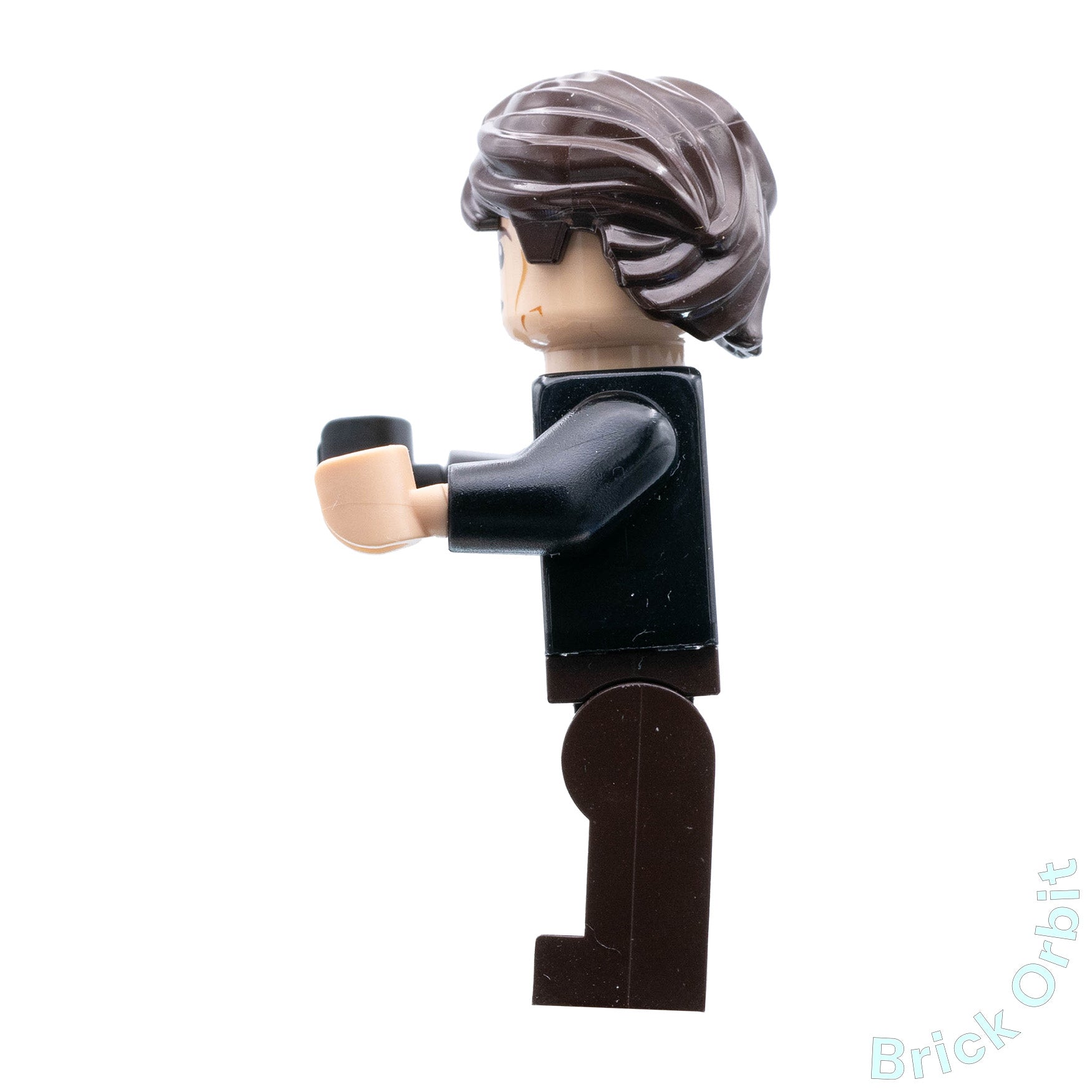 Genuine ANAKIN SKYWALKER (DARK BROWN LEGS, HEADSET) (sw0526) - Star Wars - Used LEGO® Minifigure from set 75038-1 - Product Image from Brick Orbit