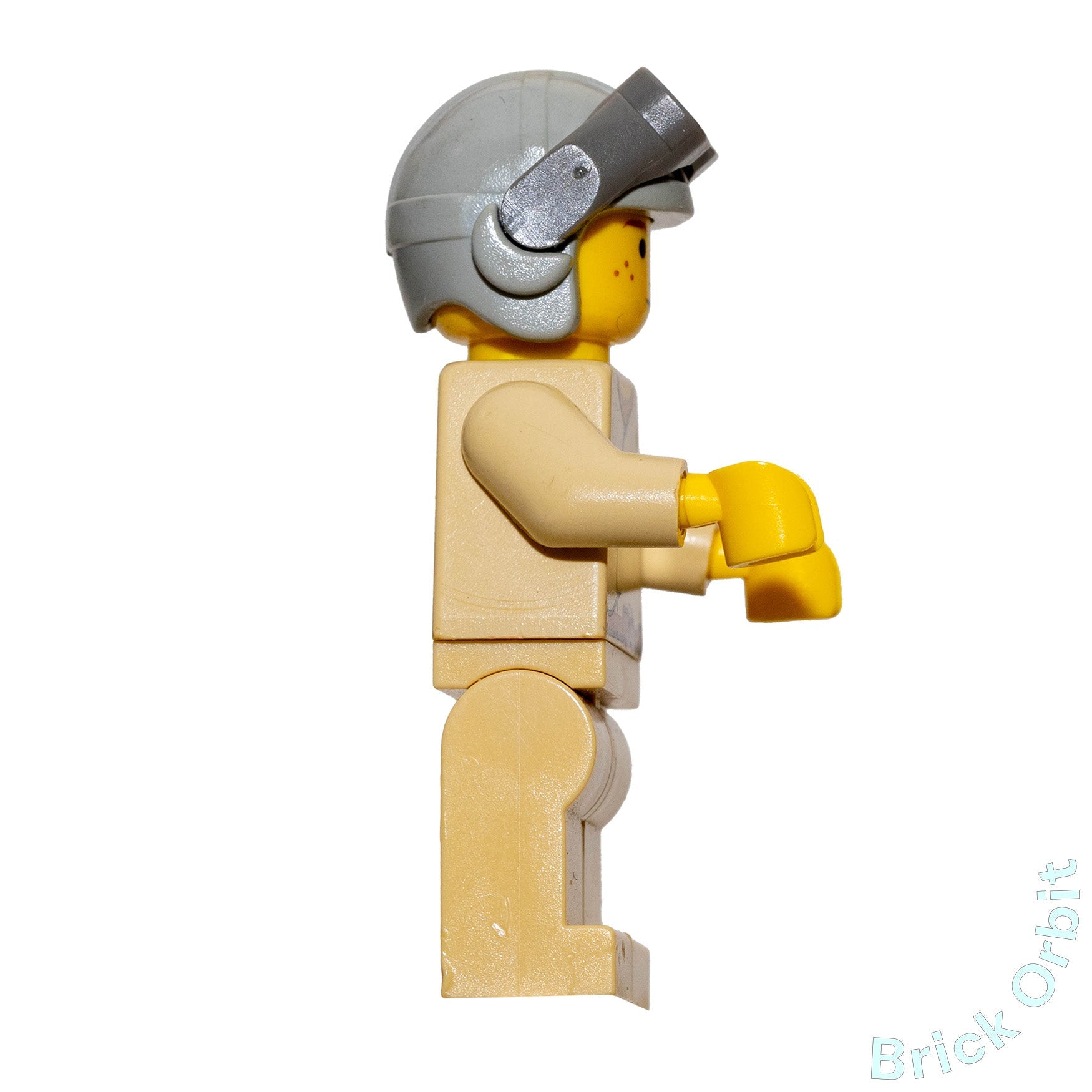 Genuine ANAKIN SKYWALKER (LIGHT GRAY AVIATOR CAP) (sw0008) - Star Wars - Used LEGO® Minifigure - Product Image from Brick Orbit