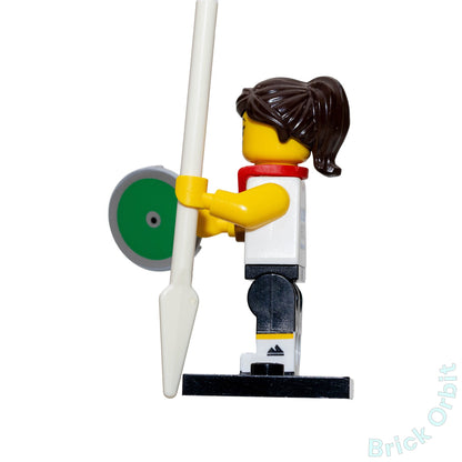 Genuine ATHLETE (col368) - Collectible Minifigures Series 20 - Used LEGO® Minifigure - Product Image from Brick Orbit