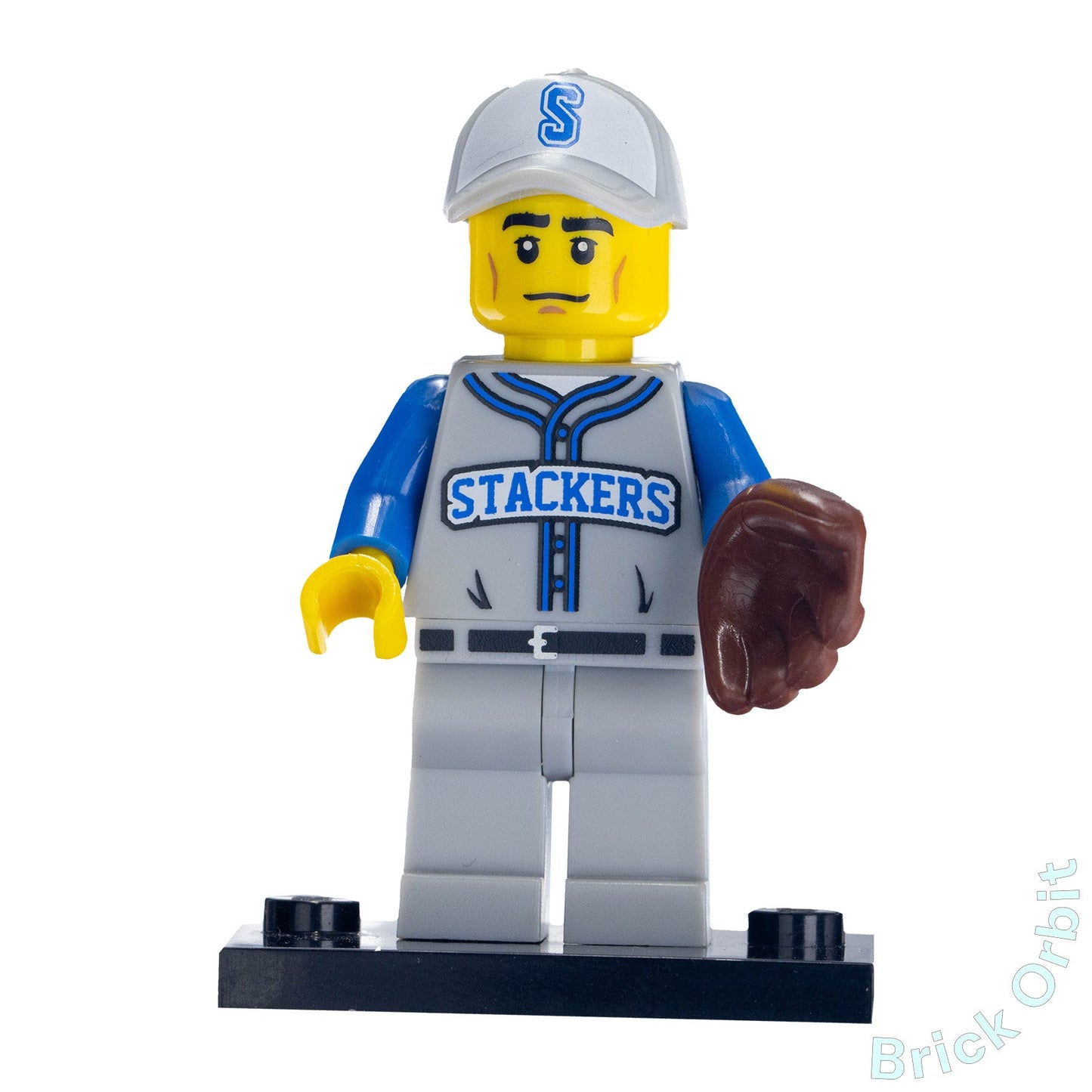 Genuine BASEBALL FIELDER, SERIES 10 (col157) - Collectible Minifigures - Used LEGO¨ Minifigure - Product Image from Brick Orbit