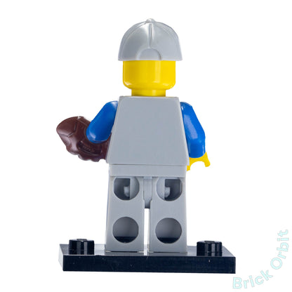 Genuine BASEBALL FIELDER, SERIES 10 (col157) - Collectible Minifigures - Used LEGO¨ Minifigure - Product Image from Brick Orbit