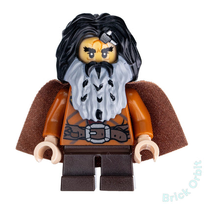 Genuine BIFUR THE DWARF (lor041) - The Hobbit And The Lord Of The Rings - Used LEGO® Minifigure from set 79002 - 1 - Product Image from Brick Orbit