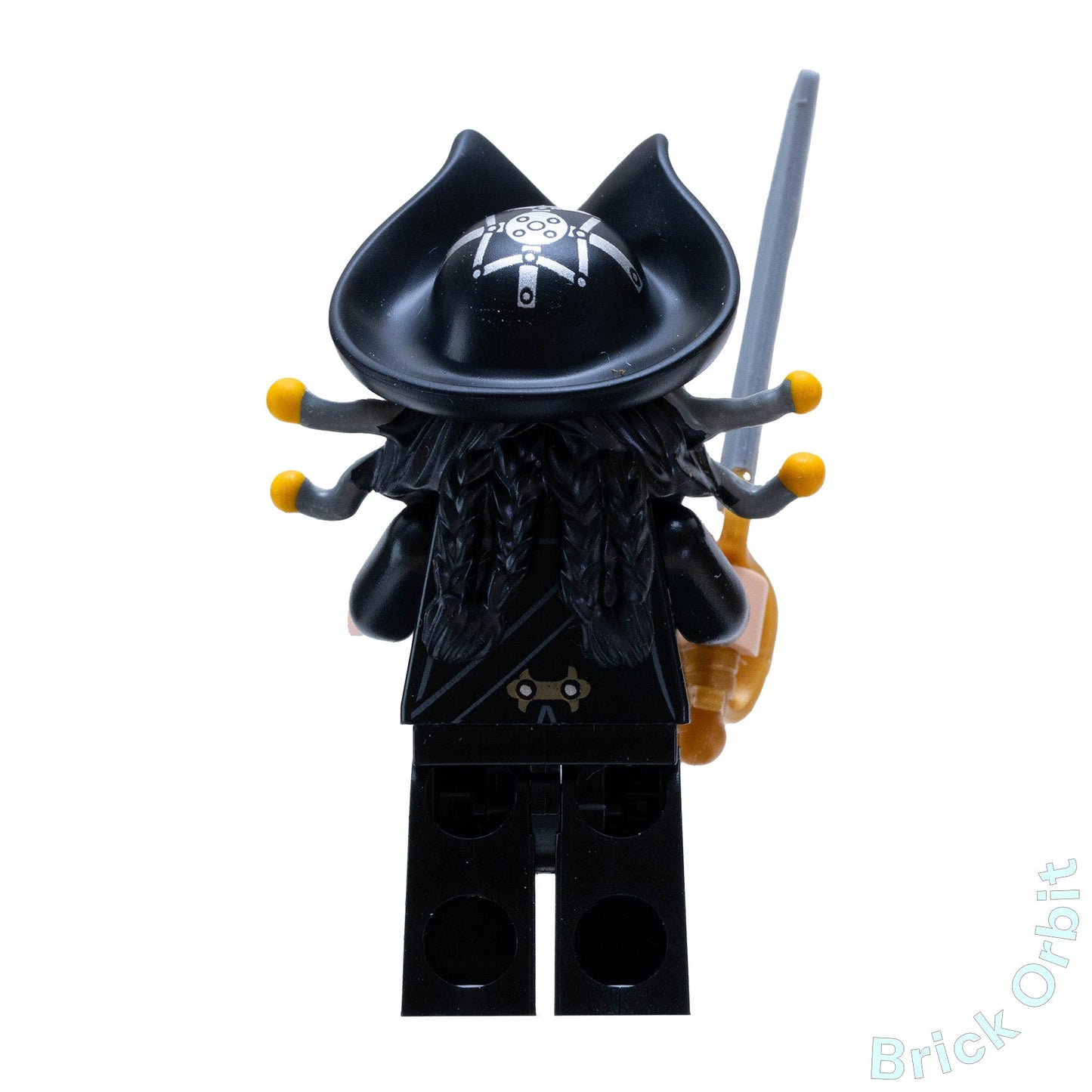 Genuine BLACKBEARD (poc007) - Pirates Of The Caribbean - Used LEGO® Minifigure - Product Image from Brick Orbit