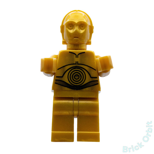 Genuine C-3PO (sw0161a) - Star Wars - Used LEGO® Minifigure - Product Image from Brick Orbit