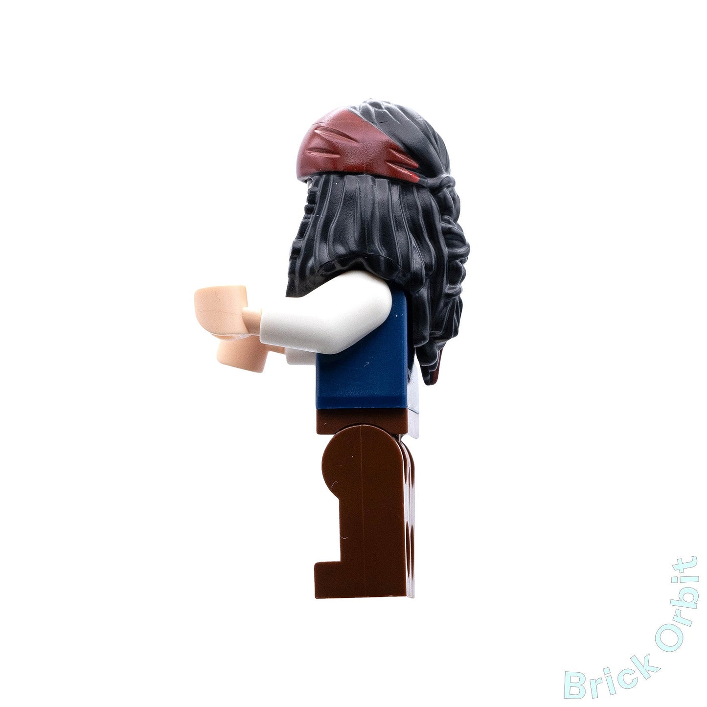 Genuine CAPTAIN JACK SPARROW (poc001) - Pirates Of The Caribbean - Used LEGO® Minifigure - Product Image from Brick Orbit