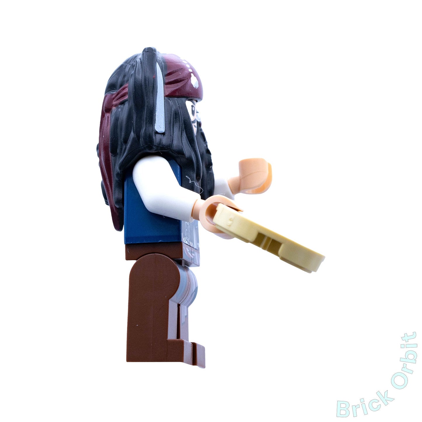 Genuine CAPTAIN JACK SPARROW (poc001) - Pirates Of The Caribbean - Used LEGO® Minifigure - Product Image from Brick Orbit