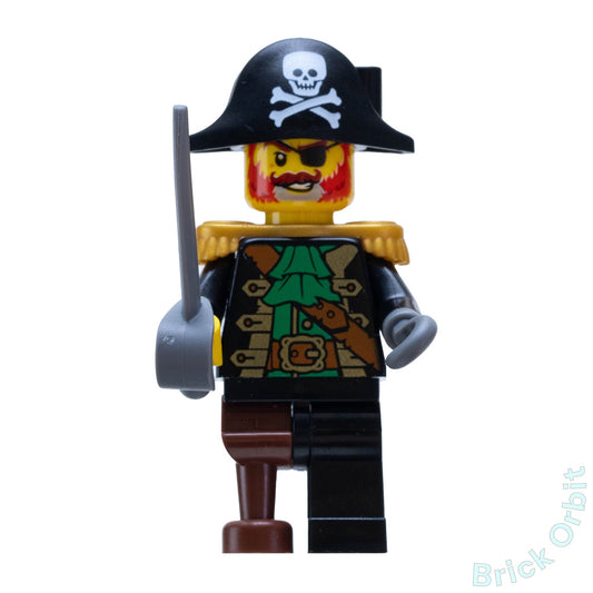 Genuine CAPTAIN REDBEARD (LEGO IDEAS) (idea065) - Ideas - Used LEGO® Minifigure from set 21322 - 1 - Product Image from Brick Orbit