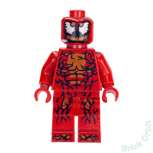 Genuine CARNAGE (sh632) - Marvel Super Heroes - Used LEGO® Minifigure from set 76163 - 1 - Product Image from Brick Orbit