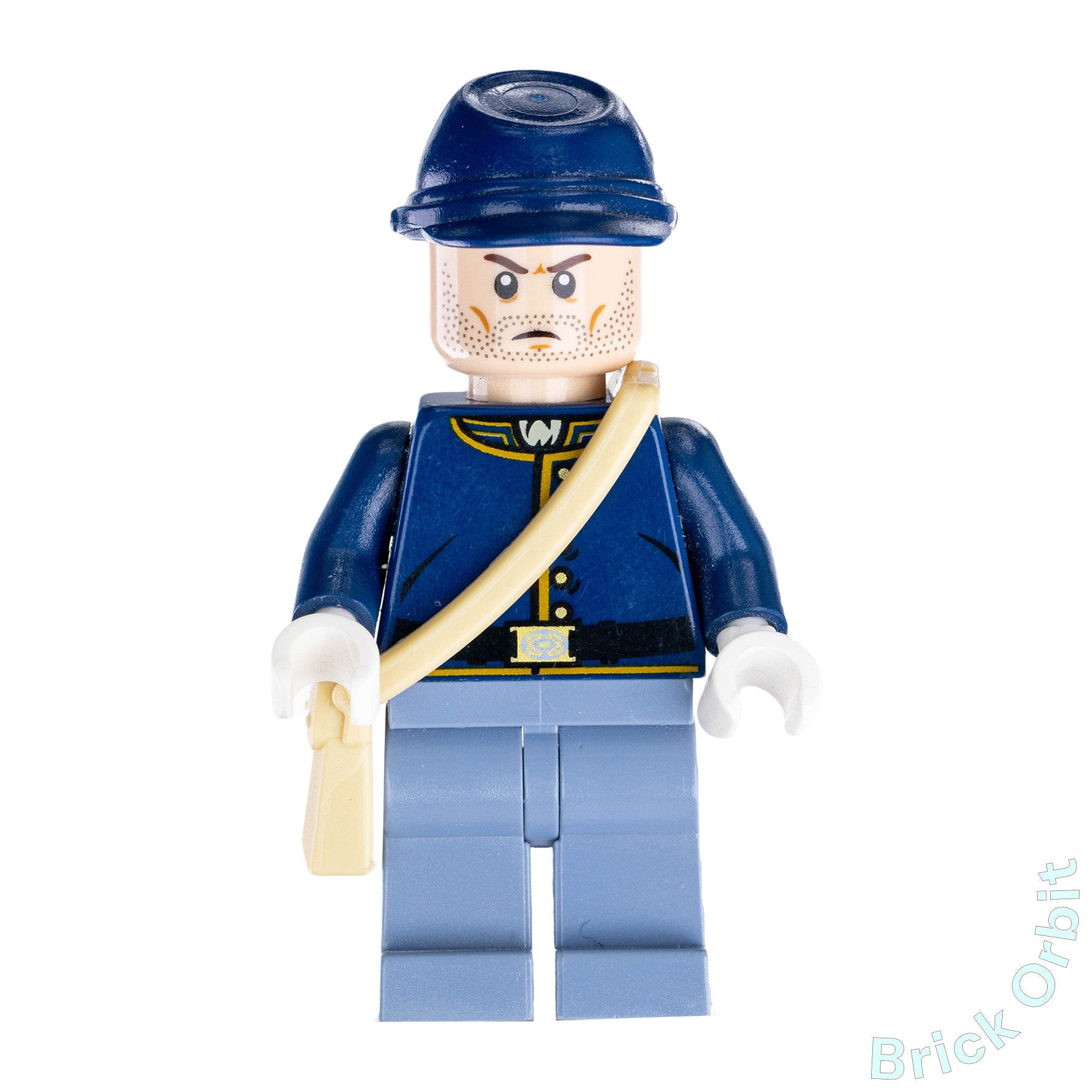 Genuine CAVALRY SOLDIER (tlr020) - The Lone Ranger - Used LEGO® Minifigure from set 79106 - 1 - Product Image from Brick Orbit