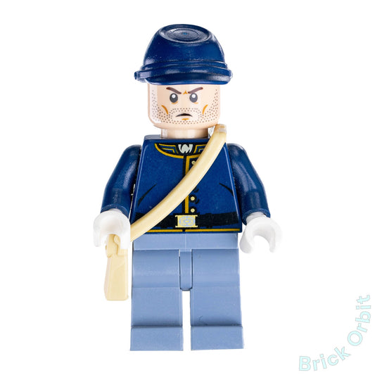 Genuine CAVALRY SOLDIER (tlr020) - The Lone Ranger - Used LEGO® Minifigure from set 79106 - 1 - Product Image from Brick Orbit