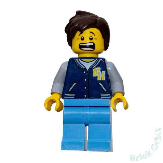 Genuine CHAD (njo435) - The Lego Ninjago Movie - Used LEGO® Minifigure from set 70657-1 - Product Image from Brick Orbit