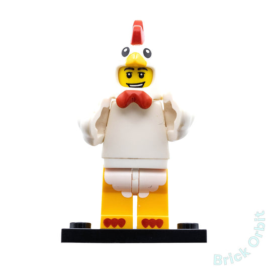 Genuine CHICKEN SUIT GUY, SERIES 9 (col135) - Collectible Minifigures - Used LEGO® Minifigure - Product Image from Brick Orbit