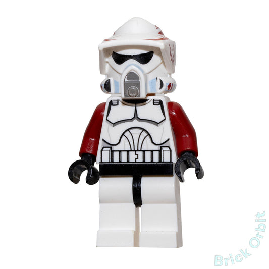 Genuine CLONE ARF TROOPER, RANCOR BATTALION (PHASE 1) (sw0378) - Star Wars - Used LEGO® Minifigure from set 9488-1 - Product Image from Brick Orbit