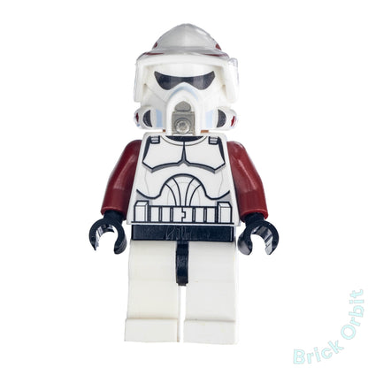 Genuine CLONE ARF TROOPER, RANCOR BATTALION (PHASE 1) (sw0378) - Star Wars - Used LEGO® Minifigure from set 9488 - 1 - Product Image from Brick Orbit